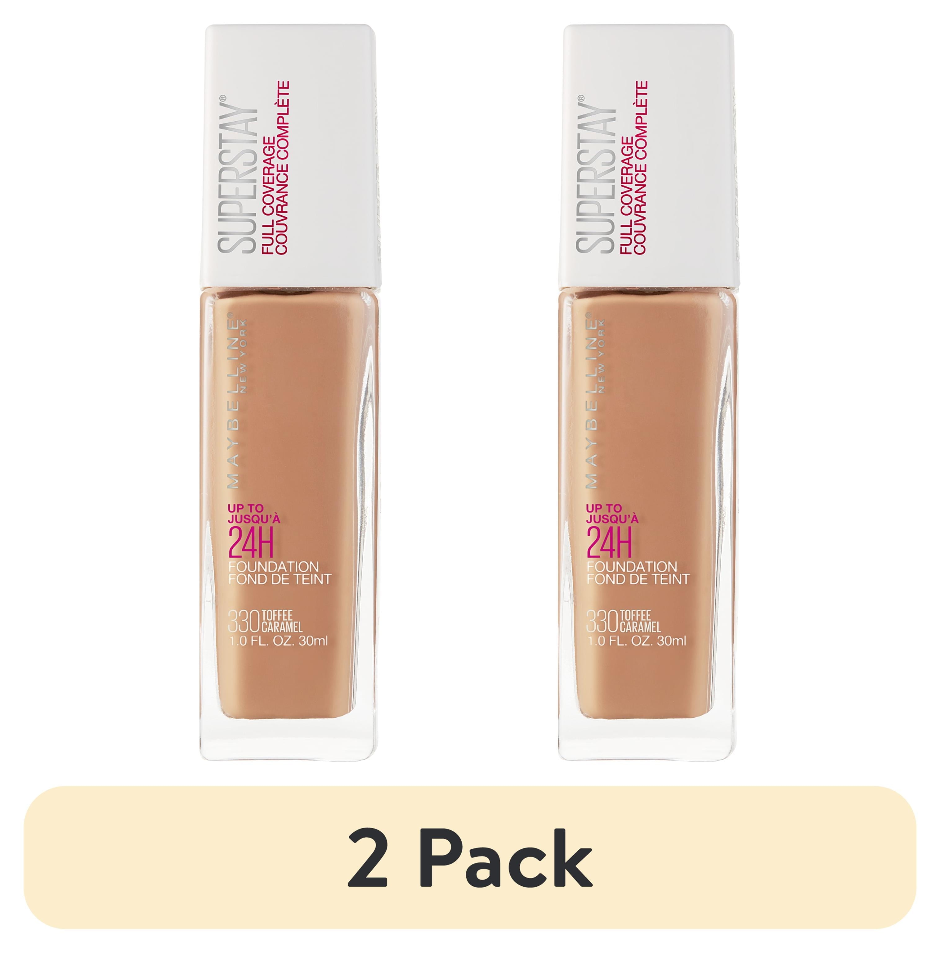 Maybelline Super Stay Liquid Foundation Makeup, Full Coverage, 375 Java, 1 fl oz