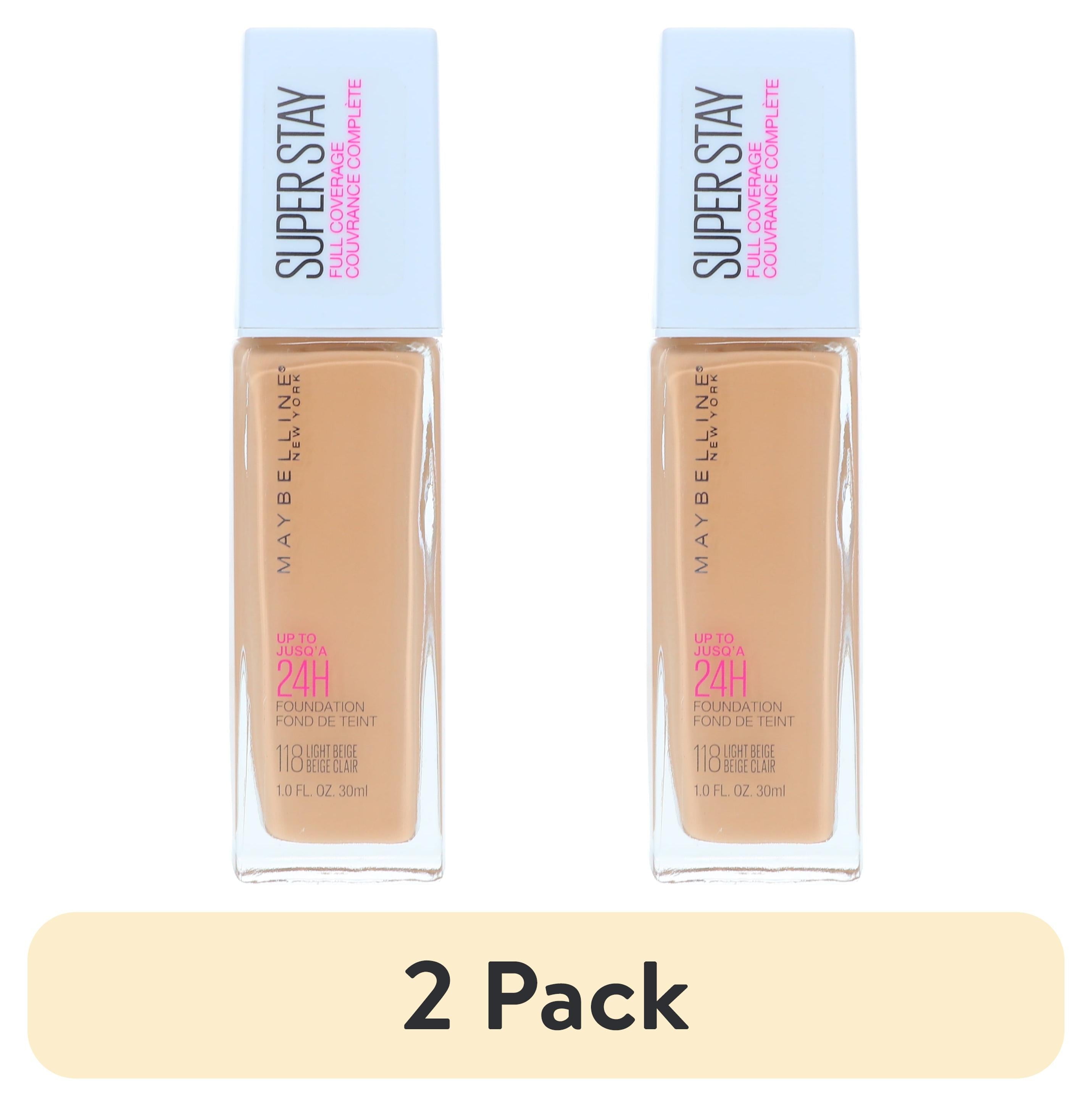 Maybelline Super Stay Liquid Foundation Makeup, Full Coverage, 375 Java, 1 fl oz