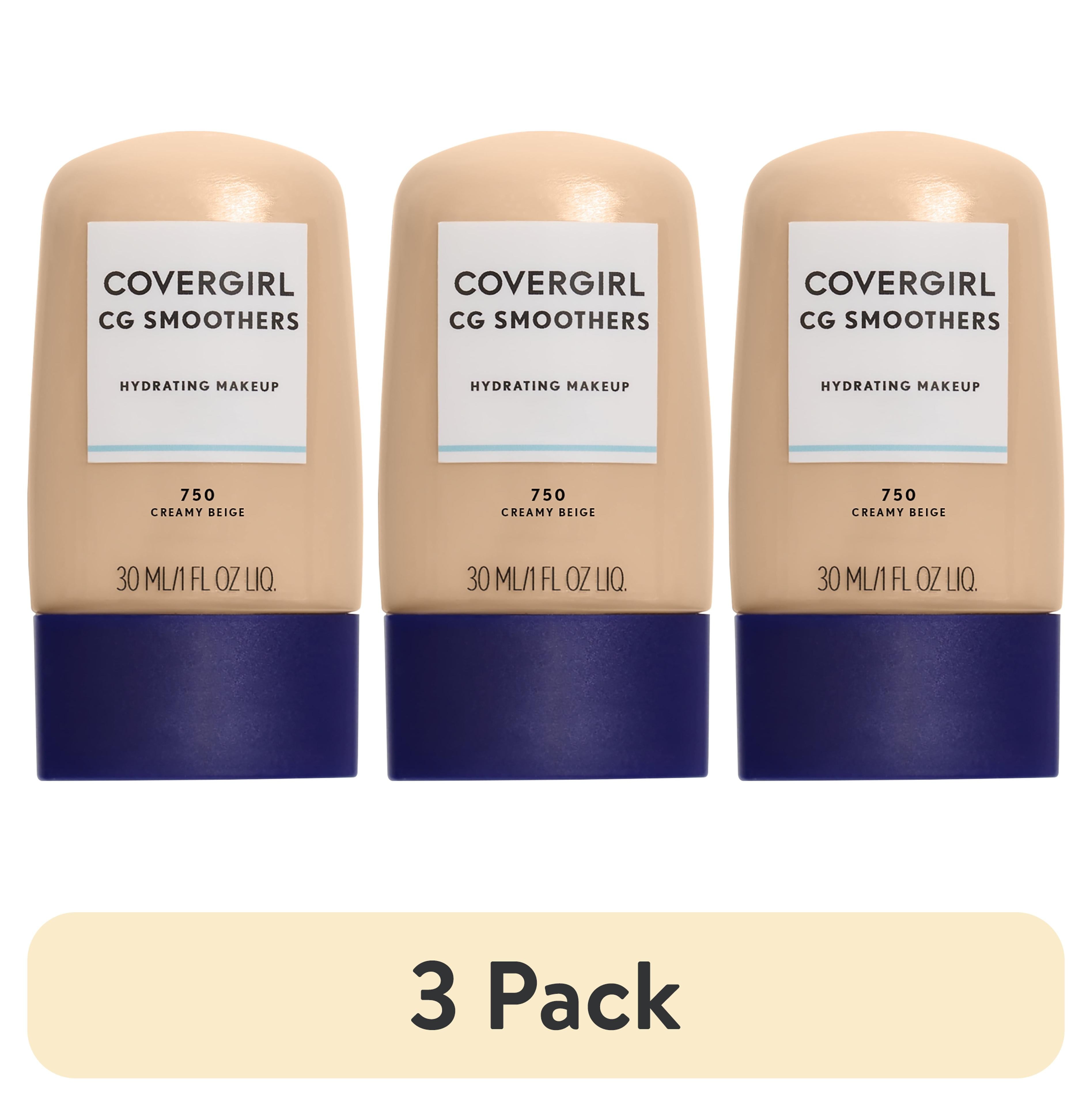 COVERGIRL Smoothers Hydrating Foundation, 705 Ivory, 1 Fl Oz, Hydrating Foundation, Cruelty Free Foundation, Liquid Foundation, Cream Foundation, Moisturizing Foundation