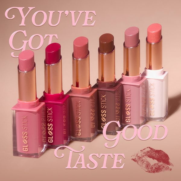 Revolution Pout Lip Gloss Stick with Hyaluronic Acid & Vitamin E, Brulee Mauve