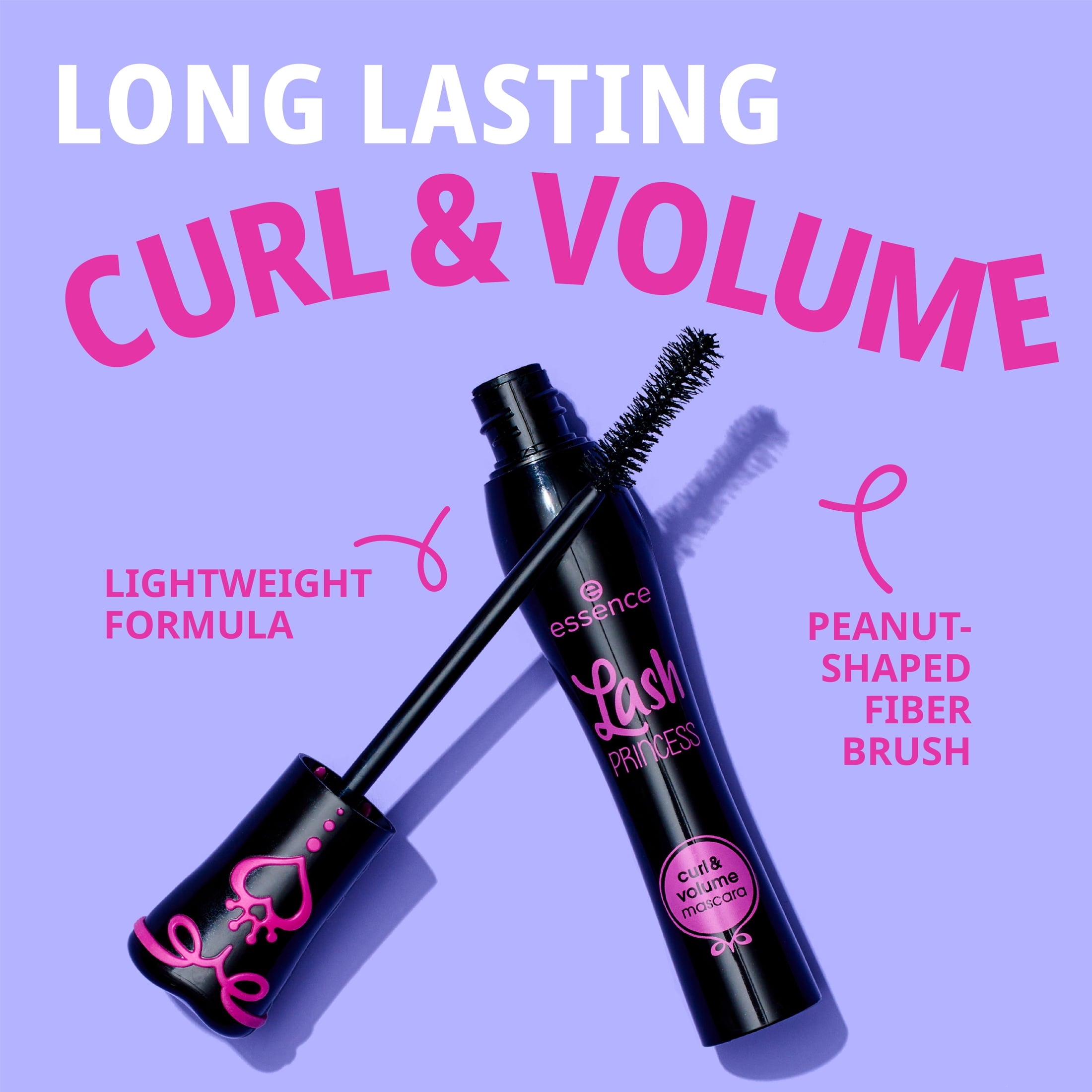 essence Lash Princess Curl & Volume Mascara, Black