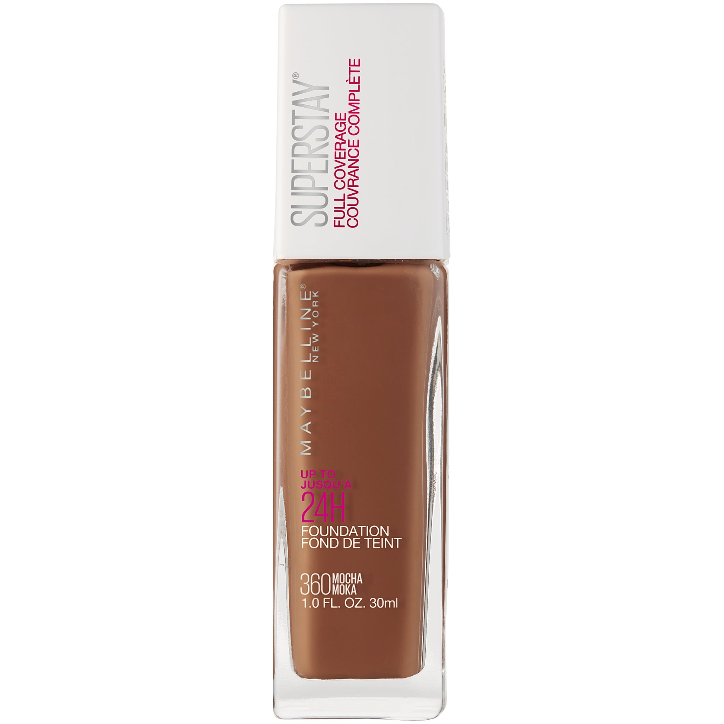 Maybelline Super Stay Liquid Foundation Makeup, Full Coverage, 375 Java, 1 fl oz
