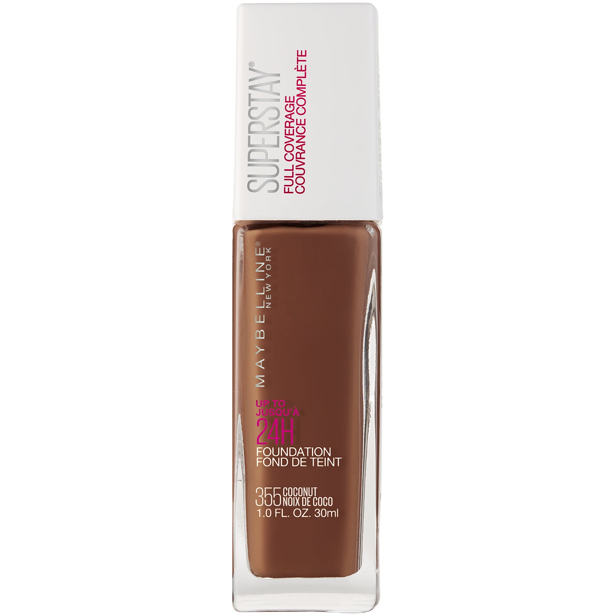 Maybelline Super Stay Liquid Foundation Makeup, Full Coverage, 375 Java, 1 fl oz