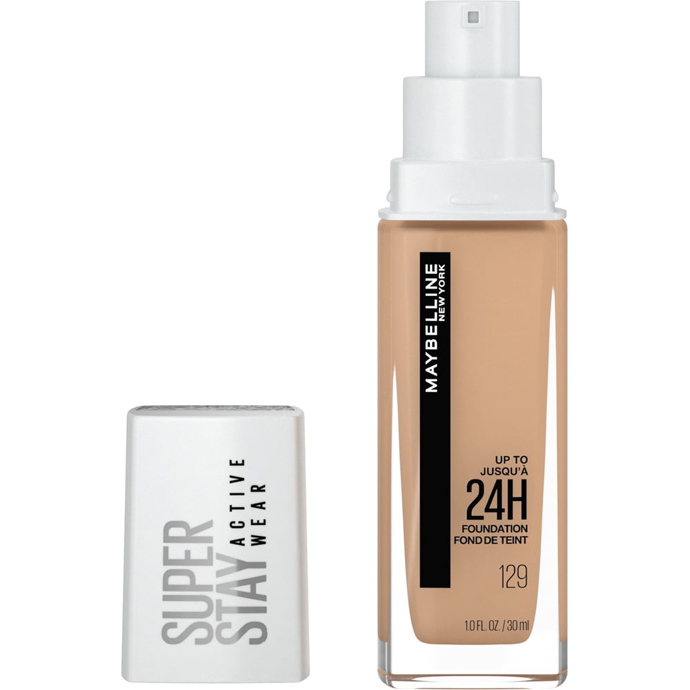 Maybelline Super Stay Liquid Foundation Makeup, Full Coverage, 375 Java, 1 fl oz
