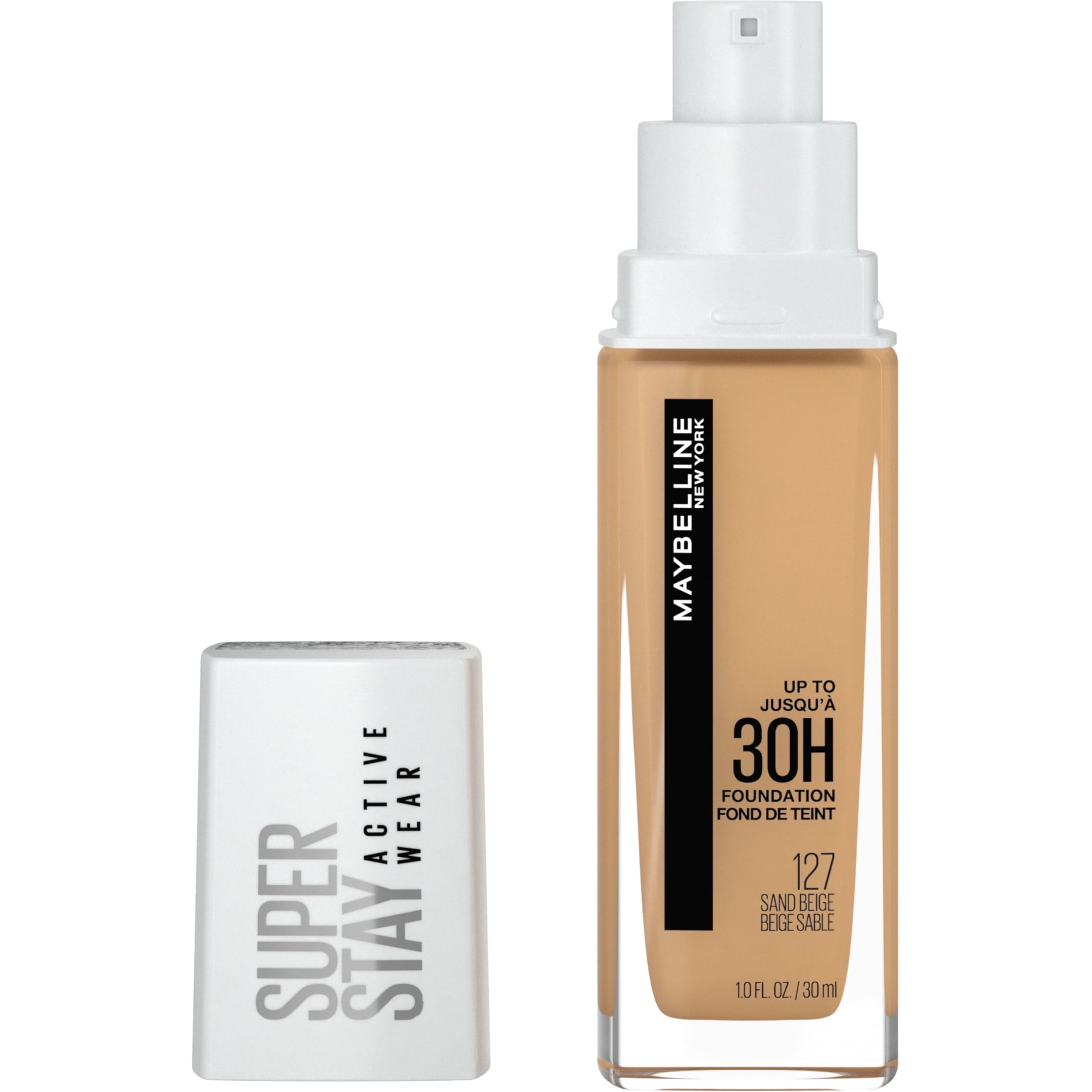 Maybelline Super Stay Liquid Foundation Makeup, Full Coverage, 375 Java, 1 fl oz