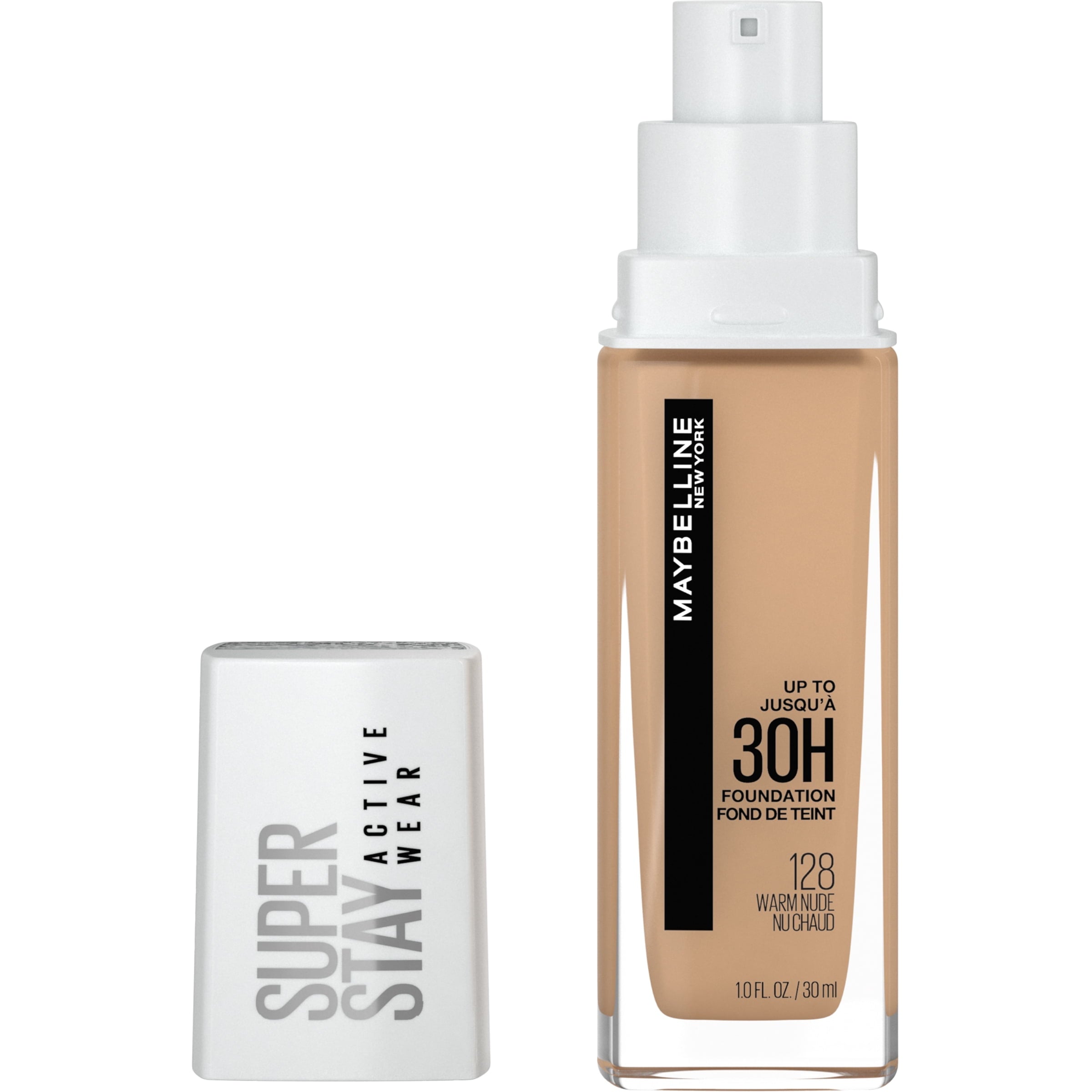 Maybelline Super Stay Liquid Foundation Makeup, Full Coverage, 375 Java, 1 fl oz