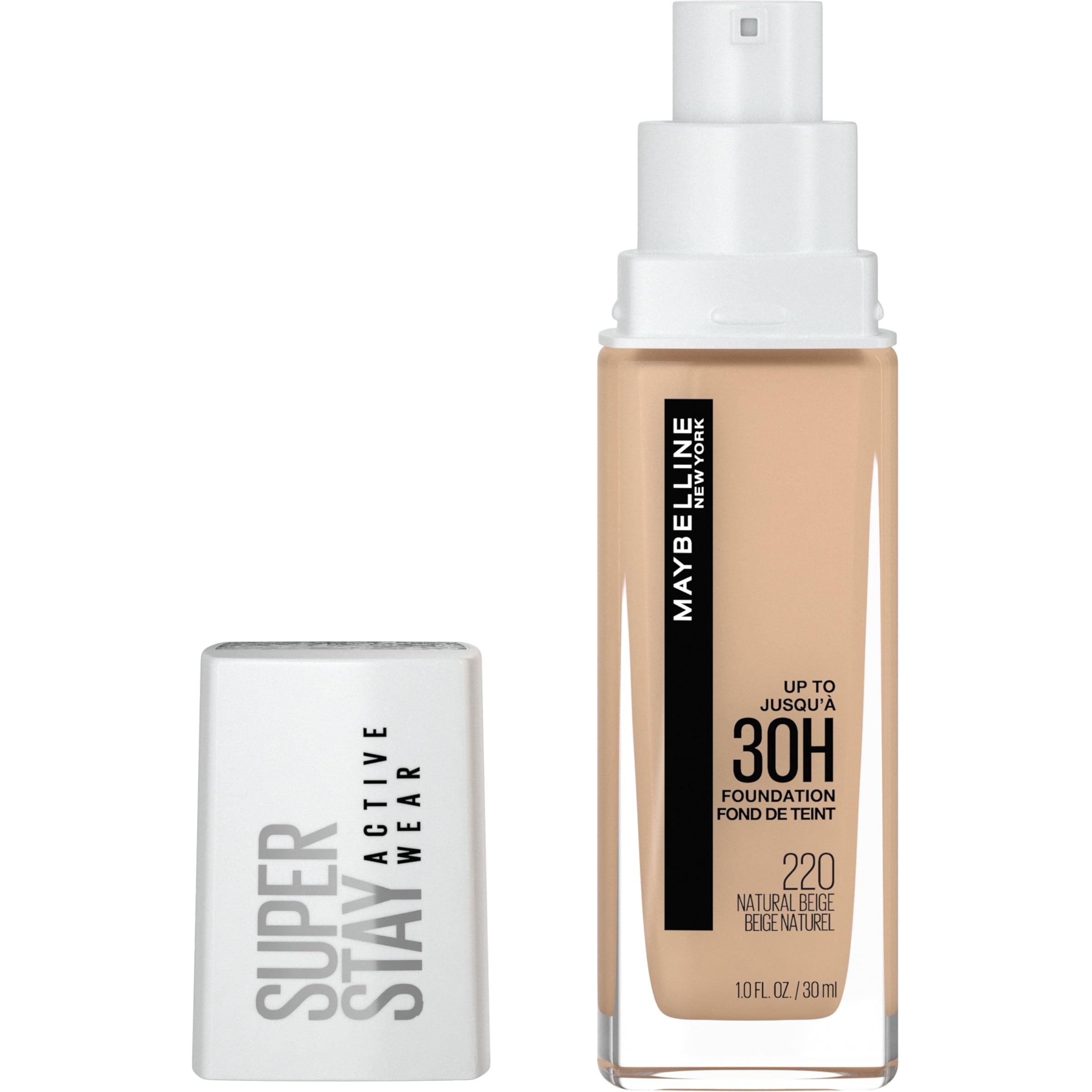 Maybelline Super Stay Liquid Foundation Makeup, Full Coverage, 375 Java, 1 fl oz