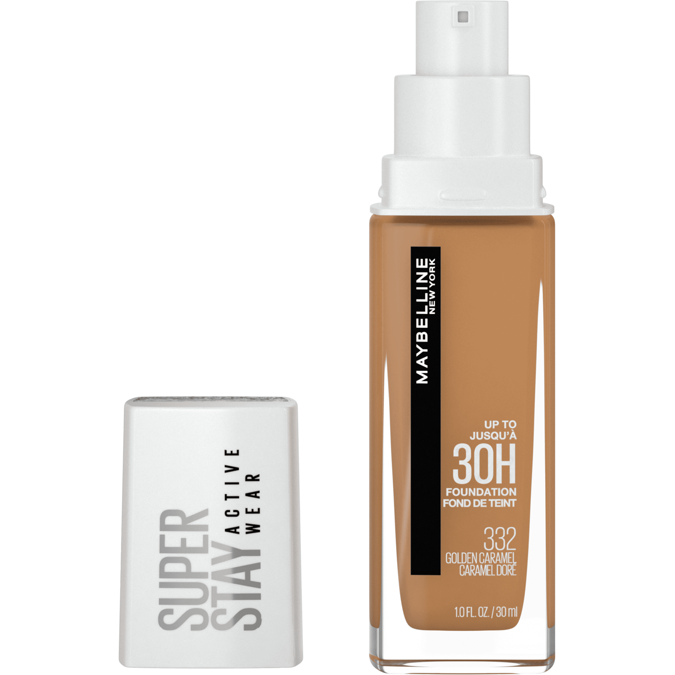 Maybelline Super Stay Liquid Foundation Makeup, Full Coverage, 375 Java, 1 fl oz