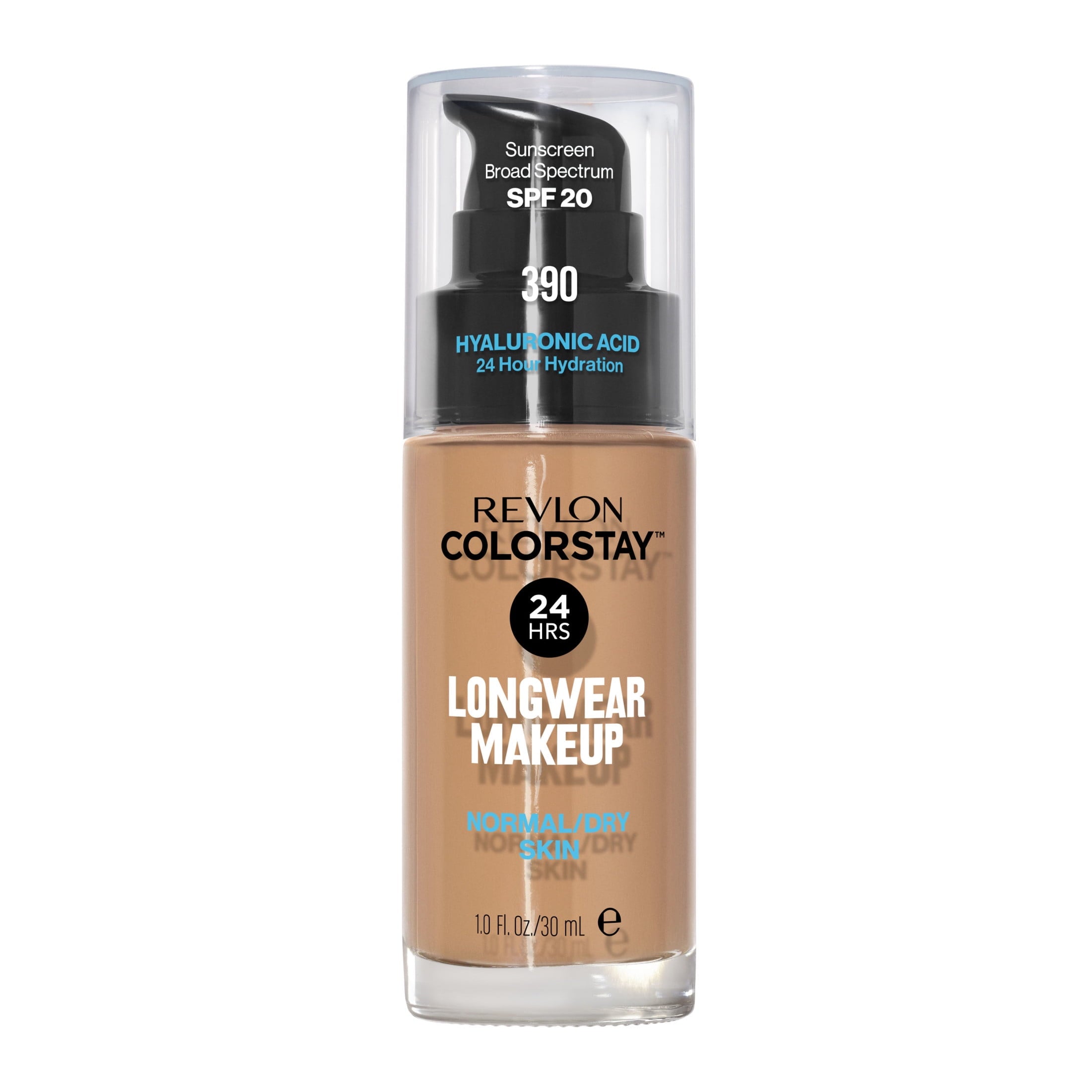 Revlon ColorStay Liquid Foundation Makeup, Normal/Dry Skin, SPF 20, 150 Buff, 1 fl oz