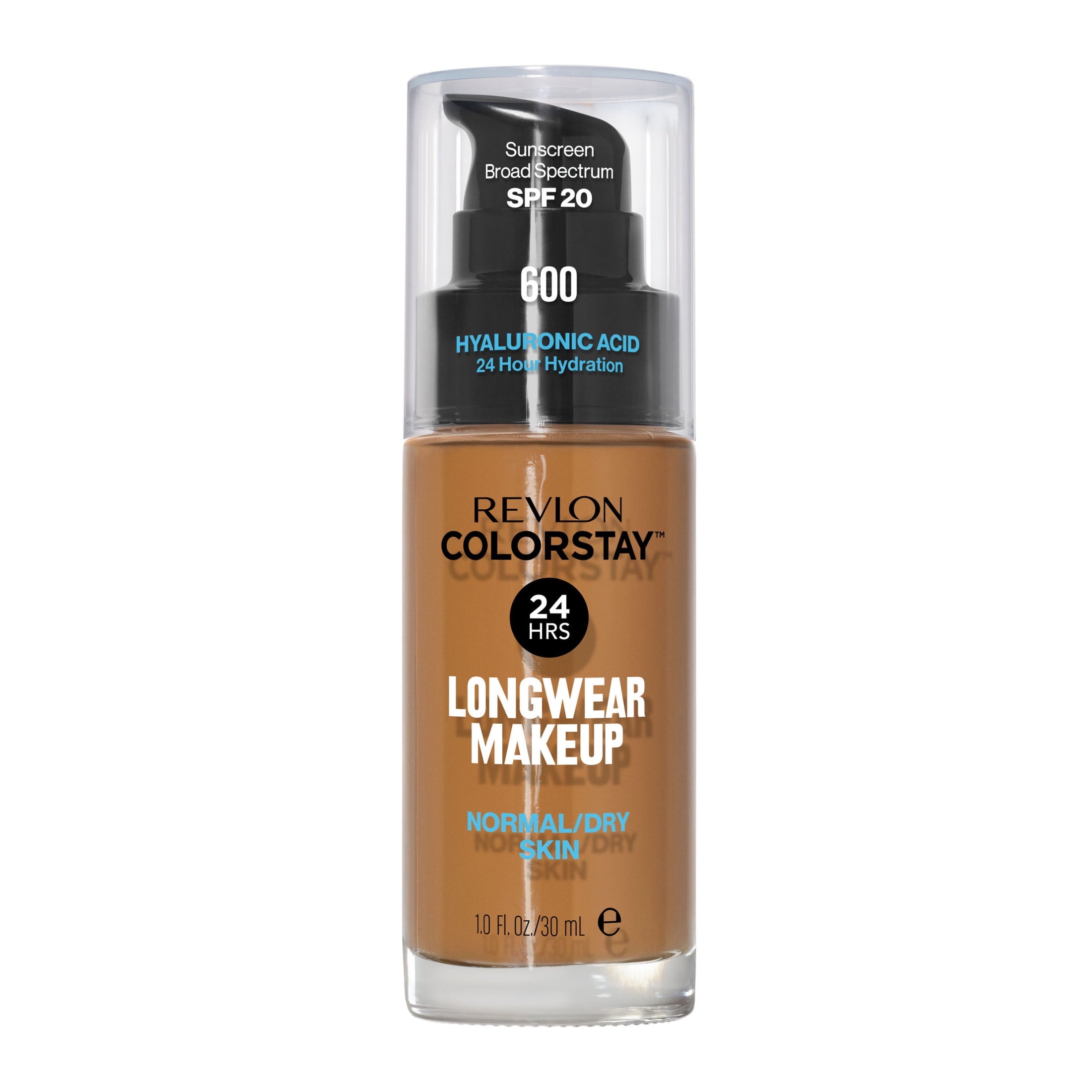 Revlon ColorStay Liquid Foundation Makeup, Normal/Dry Skin, SPF 20, 150 Buff, 1 fl oz