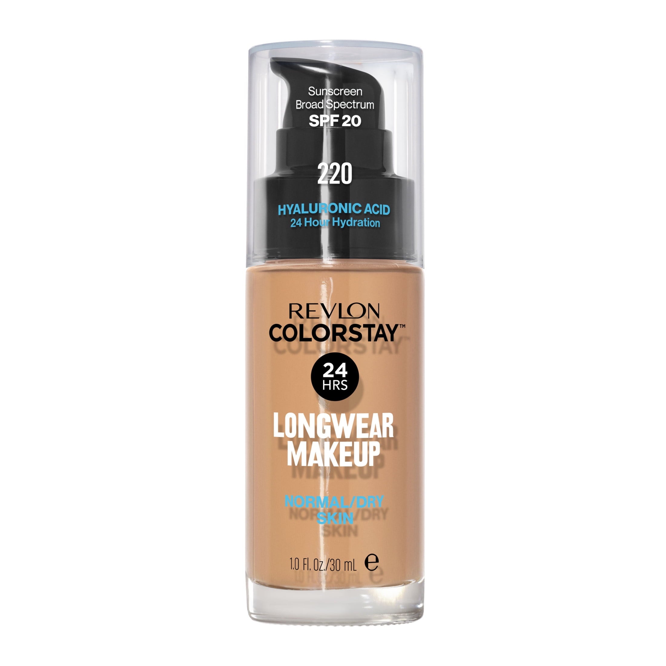 Revlon ColorStay Liquid Foundation Makeup, Normal/Dry Skin, SPF 20, 150 Buff, 1 fl oz