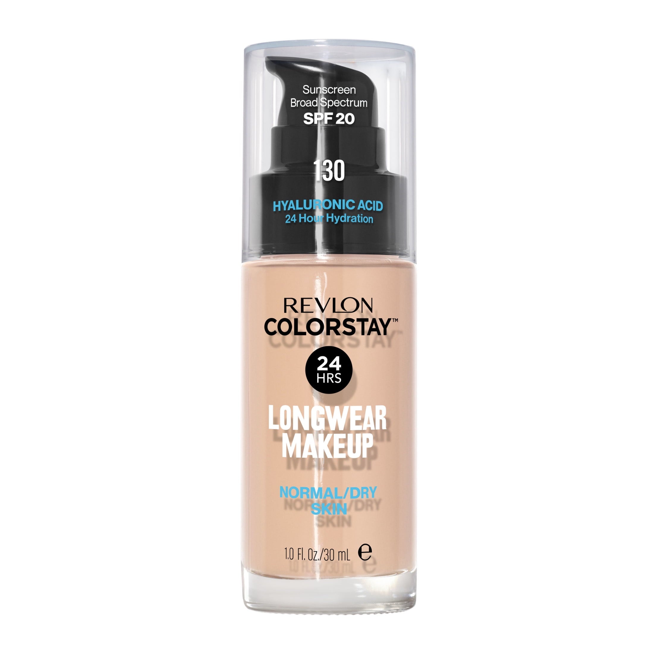 Revlon ColorStay Liquid Foundation Makeup, Normal/Dry Skin, SPF 20, 150 Buff, 1 fl oz