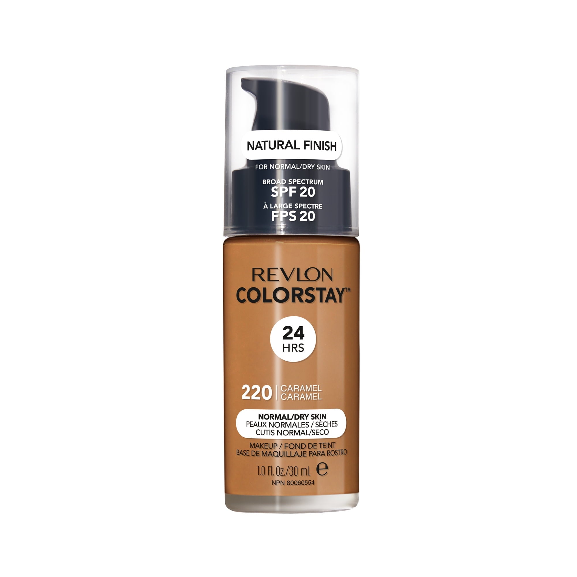 Revlon ColorStay Liquid Foundation Makeup, Normal/Dry Skin, SPF 20, 150 Buff, 1 fl oz