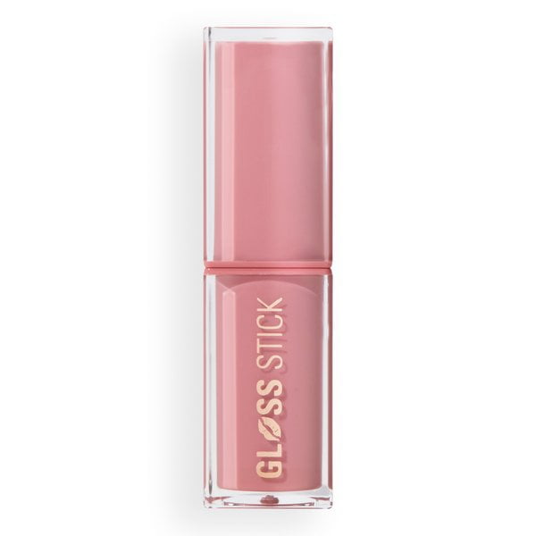 Revolution Pout Lip Gloss Stick with Hyaluronic Acid & Vitamin E, Brulee Mauve