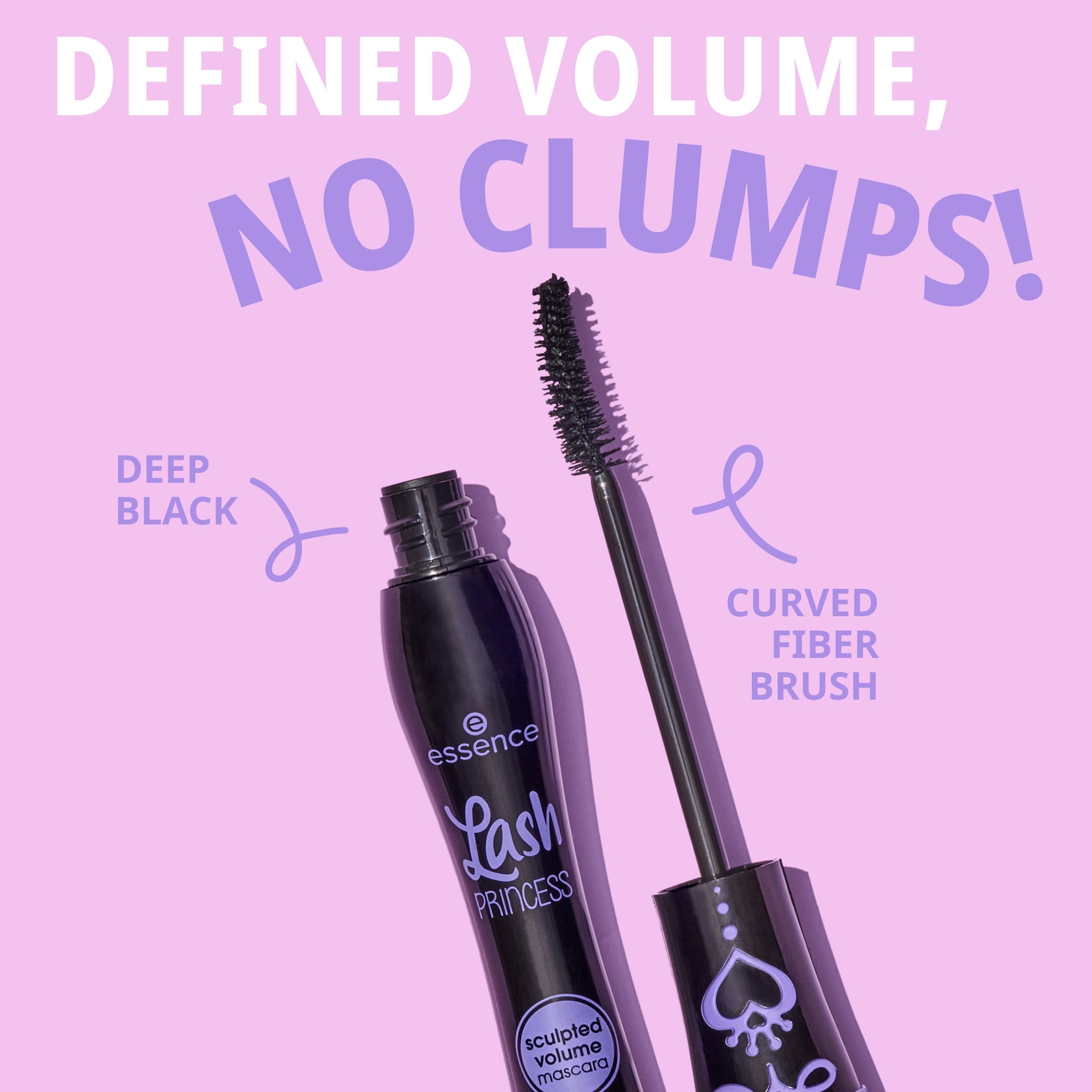 essence Lash Princess Sculpted Volume Mascara, Black